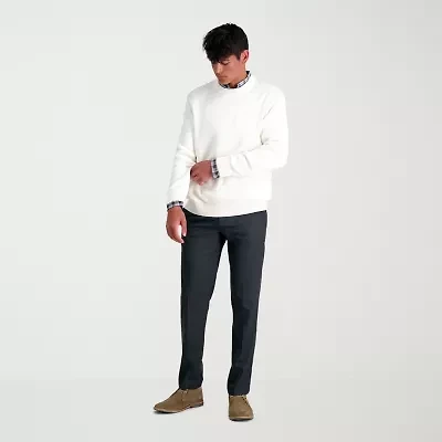 Haggar Cool 18 Pro Mens Straight Fit Flat Front Pant