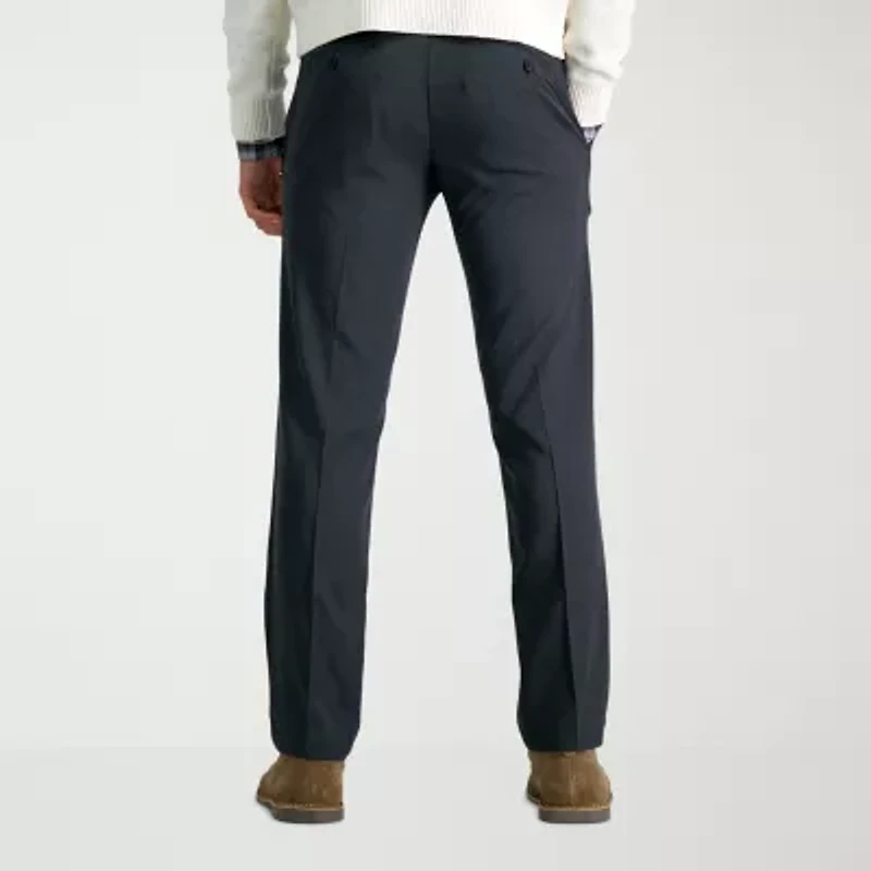 Haggar Cool 18 Pro Mens Straight Fit Flat Front Pant