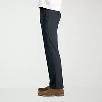 Haggar Cool 18 Pro Mens Straight Fit Flat Front Pant