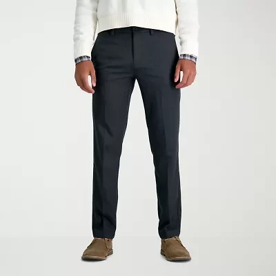 Haggar Cool 18 Pro Mens Straight Fit Flat Front Pant
