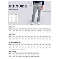 Haggar Cool 18 Pro Mens Straight Fit Flat Front Pant
