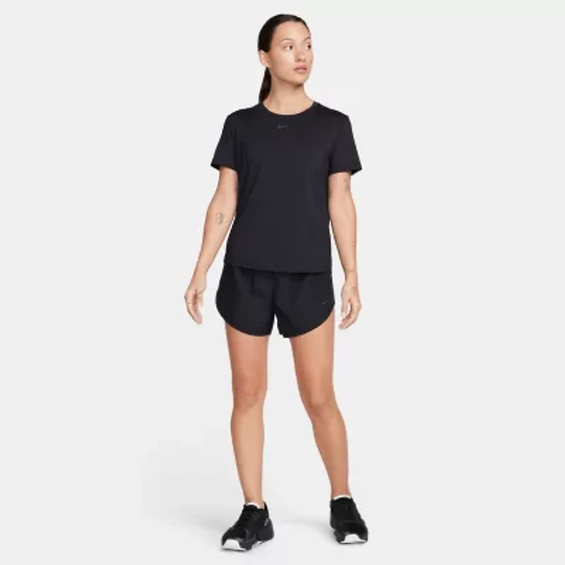 Nike Womens Crew Neck Short Sleeve Quick Dry Active T-Shirt