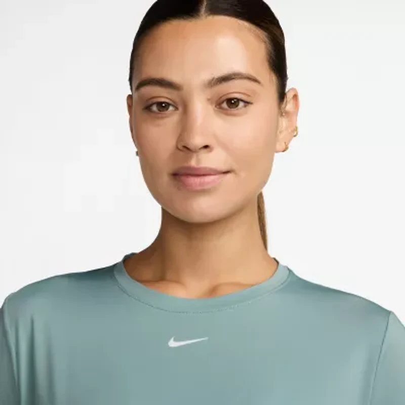 Nike Womens Crew Neck Short Sleeve Quick Dry Active T-Shirt