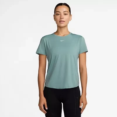 Nike Womens Crew Neck Short Sleeve Quick Dry Active T-Shirt