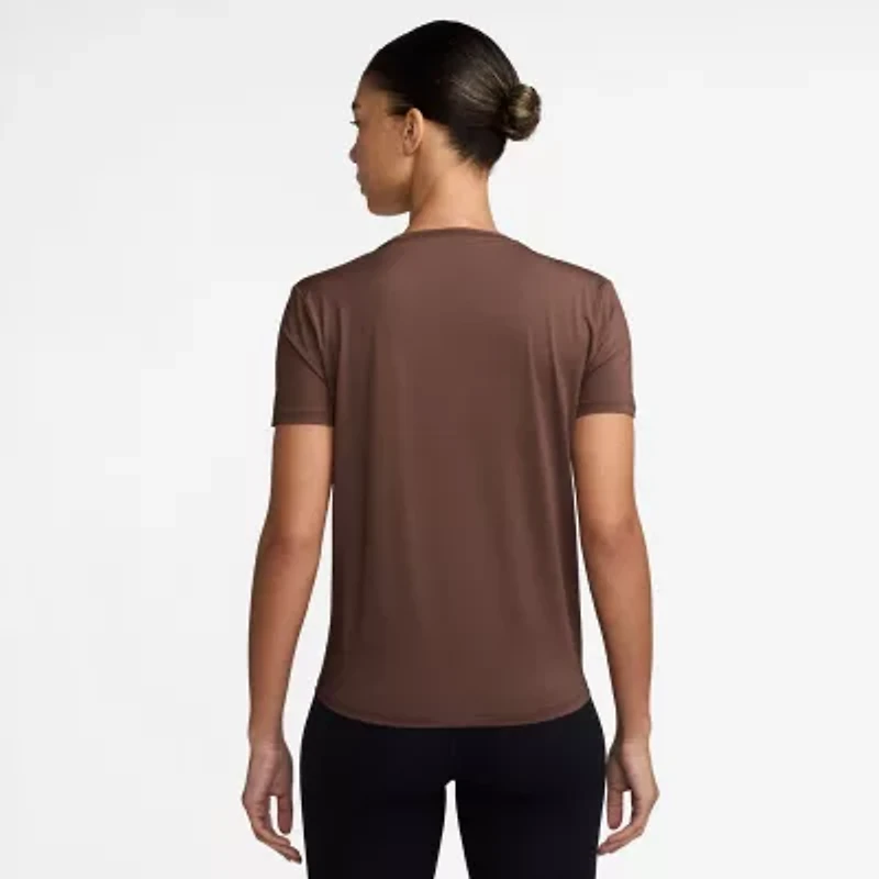 Nike Womens Crew Neck Short Sleeve Quick Dry Active T-Shirt