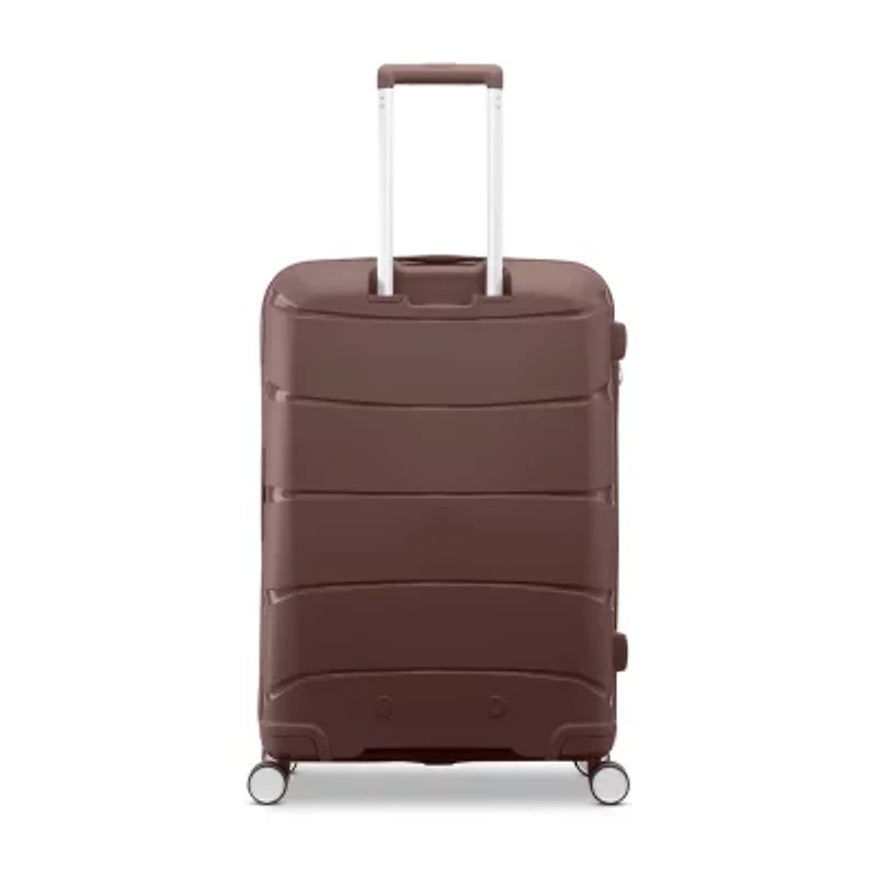 Samsonite Outline Pro 24 Inch Hardside Checked Spinner Luggage