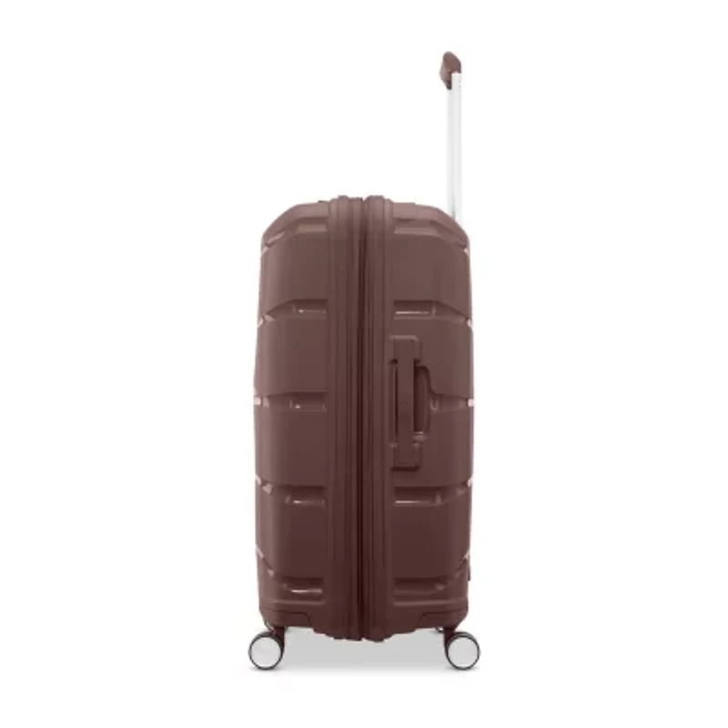 Samsonite Outline Pro 24 Inch Hardside Checked Spinner Luggage
