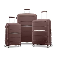 Samsonite Outline Pro 24 Inch Hardside Checked Spinner Luggage