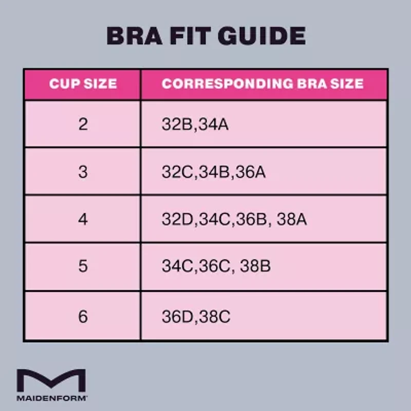 Maidenform® Womens Push-Up Wing Bra MDA111