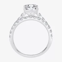 (H-I / SI1-SI2) Signature By Modern Bride Womens 2 1/2 CT. TW. Lab Grown White Diamond 14K Gold Oval Bridal Set
