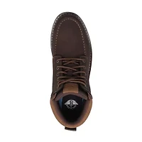 Dockers Mens Davis Flat Heel Lace Up Boots