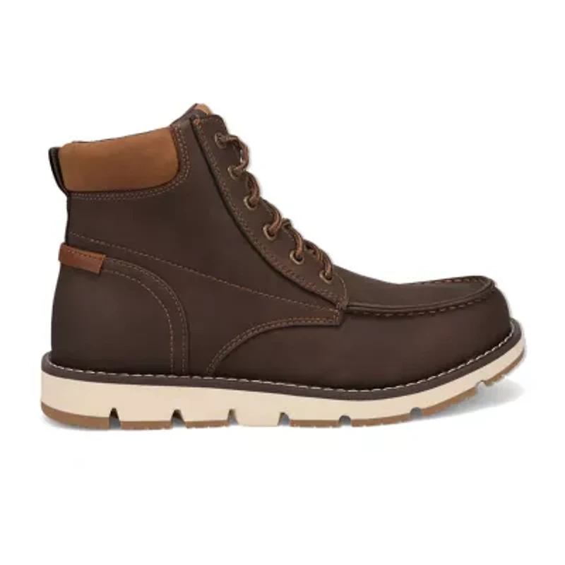 Dockers Mens Davis Flat Heel Lace Up Boots