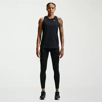 Nike Womens Crew Neck Sleeveless Tank Top