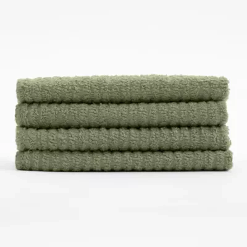 Cooks Solid Scrubber 4-pc. Dish Cloth Set
