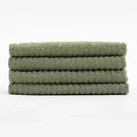 Cooks Solid Scrubber 4-pc. Dish Cloth Set