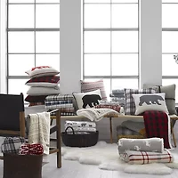 Eddie Bauer Cabin Plaid Washable Lightweight Throw