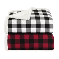 Eddie Bauer Cabin Plaid Washable Lightweight Throw