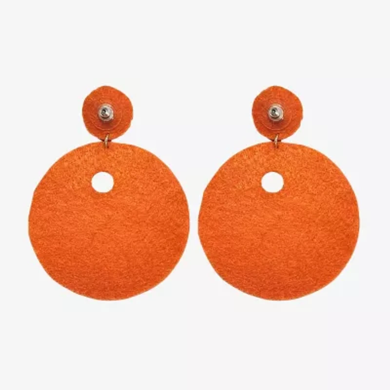 Bijoux Bar Seed Bead Womens Drop Earrings