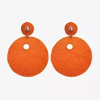 Bijoux Bar Seed Bead Womens Drop Earrings