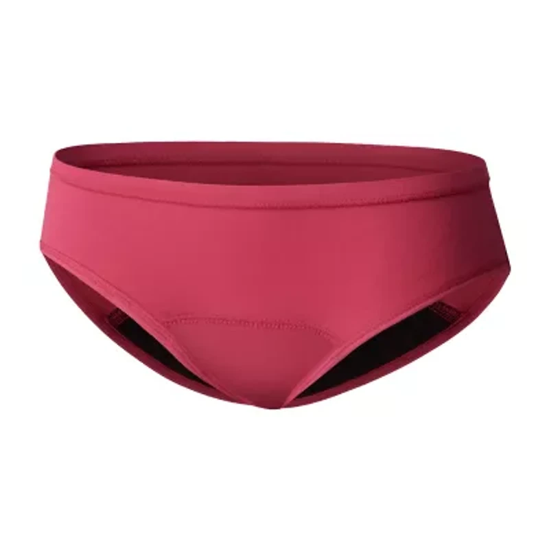 Hanes Big Kid Girls 4 Pack Period + Leak Resistant Multi-Pack Hipster Panty Gucprd