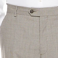 Stafford Signature Mens Big and Tall Stretch Fabric Classic Fit Flat Front Suit Pant