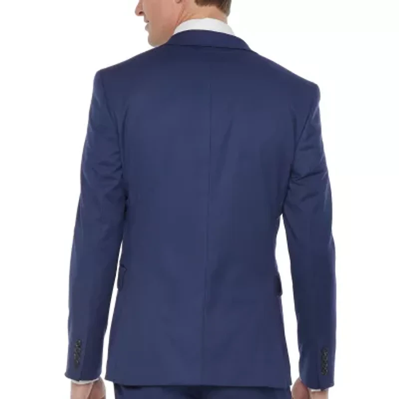 J. Ferrar Ultra Comfort Mens Classic Fit Big and Tall Suit Jacket