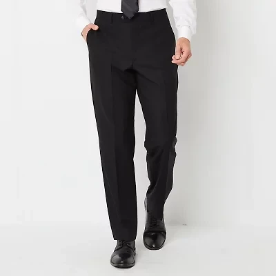 Stafford Signature Smart Wool Mens Big and Tall Stretch Fabric Classic Fit Flat Front Suit Pant