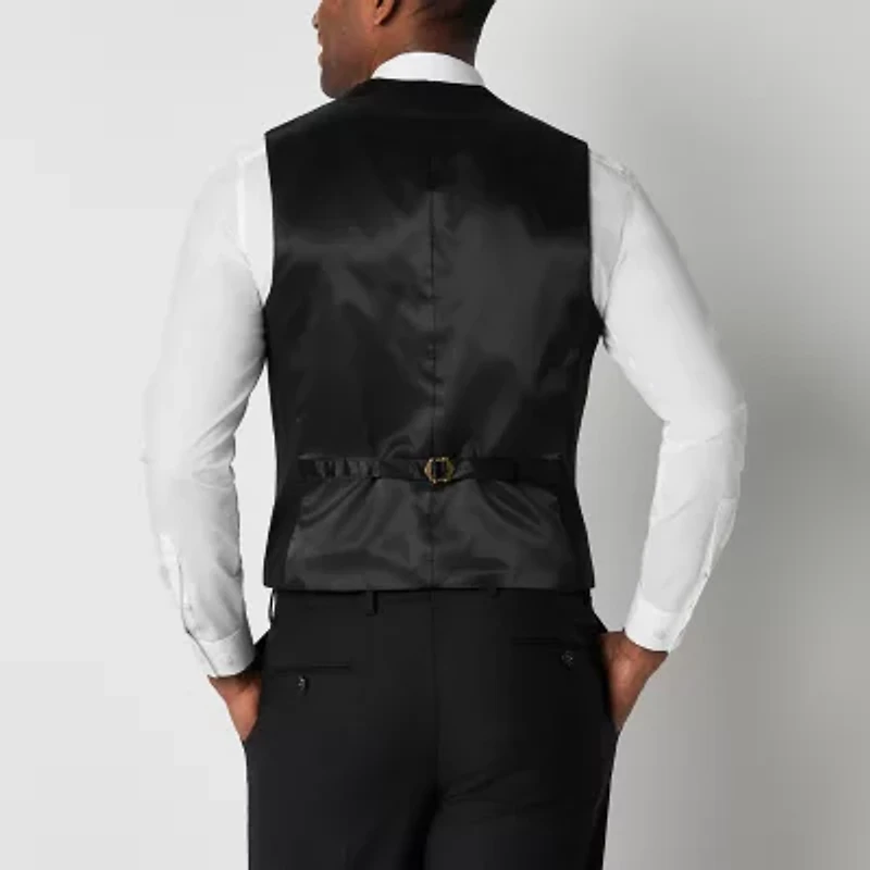 Stafford Signature Smart Wool Mens Stretch Fabric Classic Fit Big and Tall Suit Vest