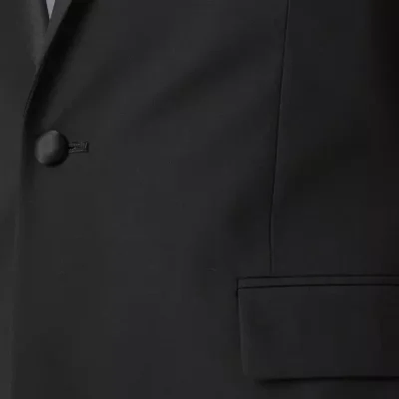 J. Ferrar Ultra Comfort Evening Edition Mens Big & Tall Tuxedo Jacket