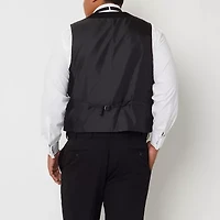 J. Ferrar Ultra Comfort Evening Edition Mens Big and Tall Regular Fit Tuxedo Vest