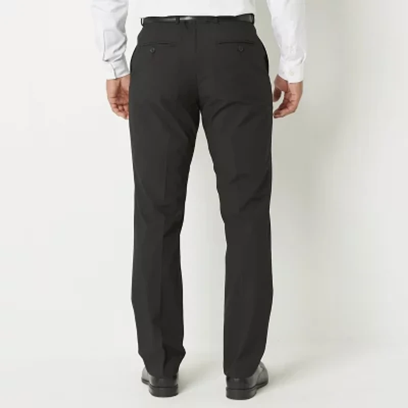 J. Ferrar Ultra Comfort Mens Big and Tall Stretch Fabric Regular Fit Flat Front Suit Pant