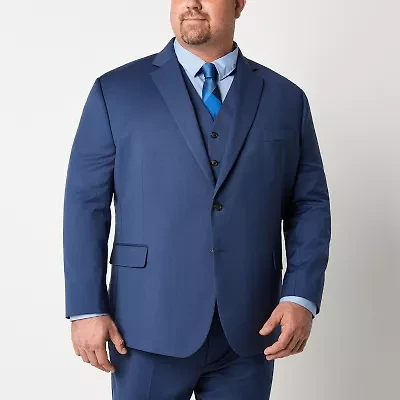 Stafford Coolmax All Season Ecomade Mens Stretch Fabric Classic Fit Big and Tall Suit Jacket