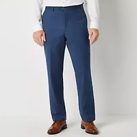 Stafford Coolmax All Season Ecomade Mens Big and Tall Stretch Fabric Classic Fit Flat Front Suit Pant