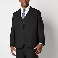 Shaquille O'Neal XLG Mens Stretch Fabric Classic Fit Big and Tall Suit Jacket