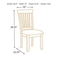 Signature Design by Ashley® Set of 2 Berringer Upholstered Dining Side Chairs