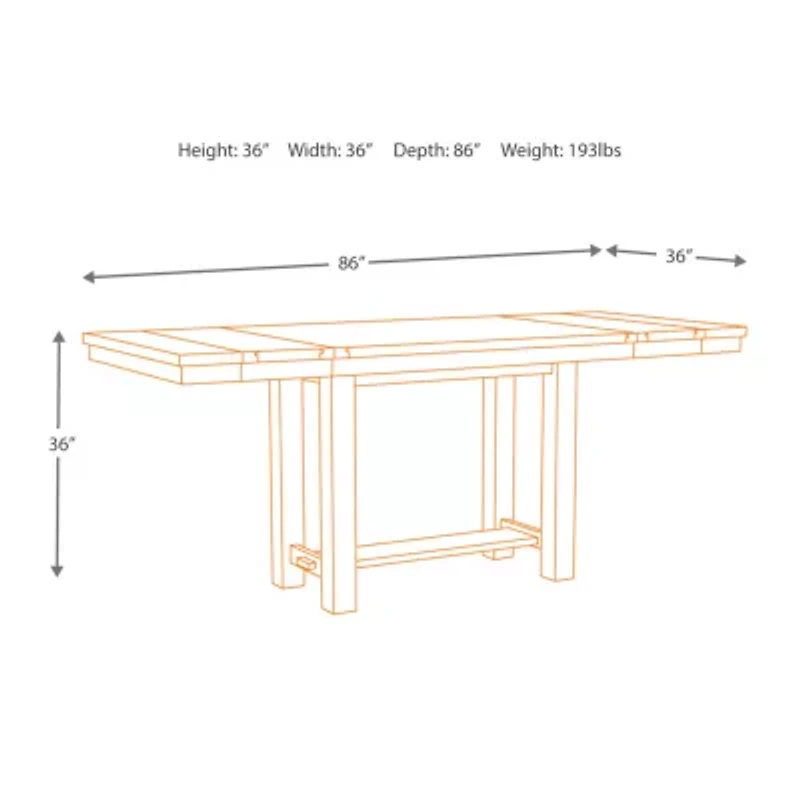 Signature Design by Ashley® Kavarna Counter Height Table
