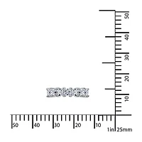 DiamonArt® Cubic Zirconia Sterling Silver 7-Stone Ring