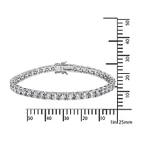 DiamonArt® 11.34 CT. T.W. Cubic Zirconia Sterling Silver Bracelet