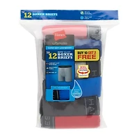 Hanes Big Boys 10+2 Boxer Briefs Bonus Pack