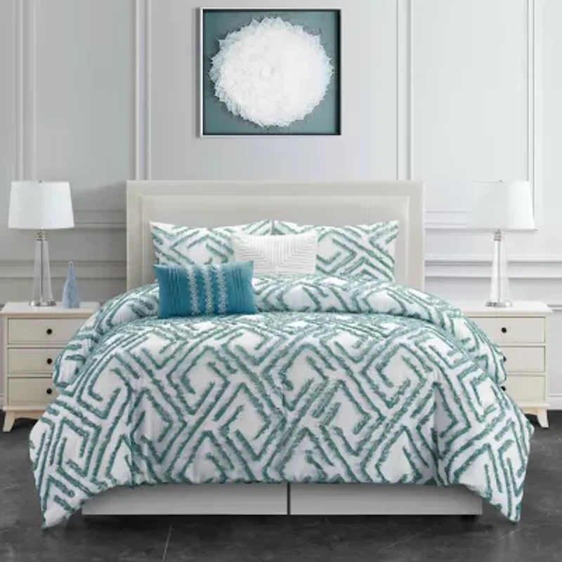 Stratford Park Marty 6-pc. Midweight Comforter Set