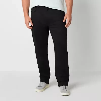 Stylus Mens Big and Tall Athletic Fit Flat Front Pants