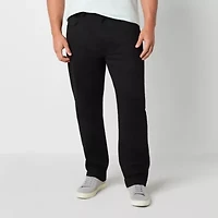 Stylus Mens Big and Tall Athletic Fit Flat Front Pants