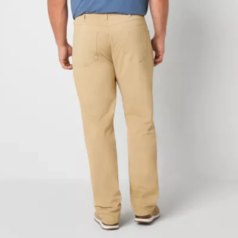 Stylus Mens Big and Tall Athletic Fit Flat Front Pants
