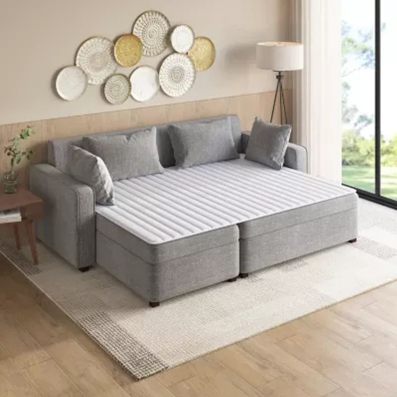 Madison Park Essentials Delta Micro Fiber Sofa Bed Mattress Pad