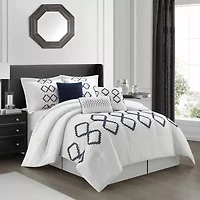 Stratford Park Maya 7-pc. Geometric Midweight Comforter Set