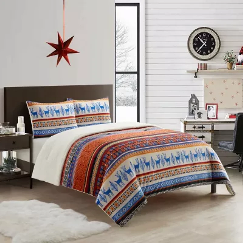 Stratford Park Dasher 3pc 3-pc. Southwest Midweight Comforter Set