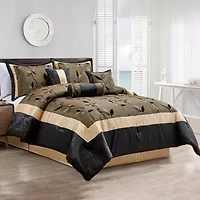 Stratford Park Astrid 7-pc. Geometric Midweight Comforter Set