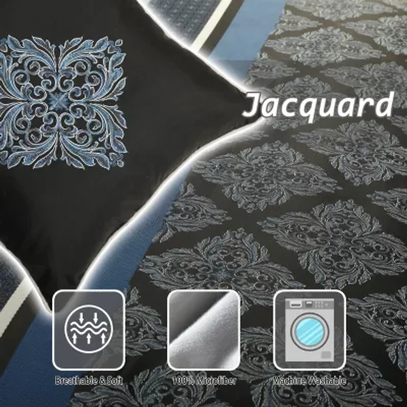 Stratford Park Amina 7-pc. Geometric Midweight Comforter Set