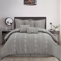 Stratford Park Cosette 7-pc. Geometric Midweight Comforter Set