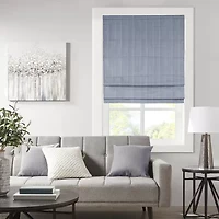 Madison Park Colm Energy Saving Cordless Room Darkening Roman Shade